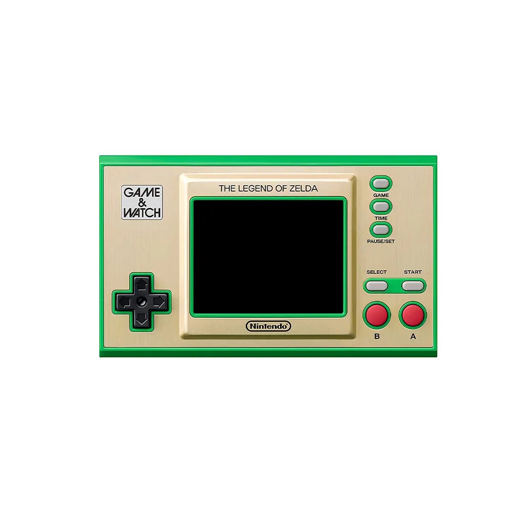 Игровая приставка NINTENDO NT444969, золотистый/зеленый + включает в себя: The Legend of Zelda, Zelda II: The Adventure of Link, The Legend of Zelda: Link’s Awakening, особую версию игры Vermin (с игровым персонажем Линком) (NT444969)