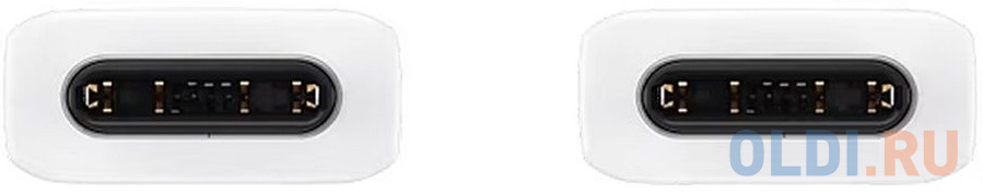 Кабель USB Type C 1м Samsung EP-DA705BWEGWW круглый белый