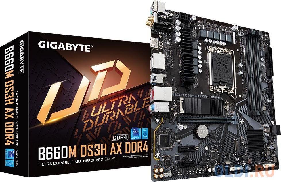 Материнская плата GigaByte B660M DS3H AX DDR4