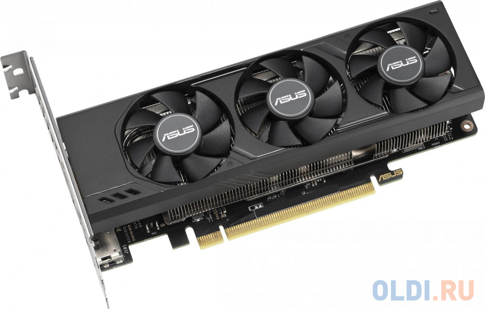 Видеокарта Asus PCI-E 4.0 RTX4060-O8G-LP-BRK NVIDIA GeForce RTX 4060 8Gb 128bit GDDR6 2490/17000 HDMIx2 DPx2 HDCP Ret low profile