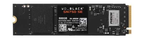 Накопитель SSD Western Digital SN750 500GB (WDS500G1B0E) в Москвe