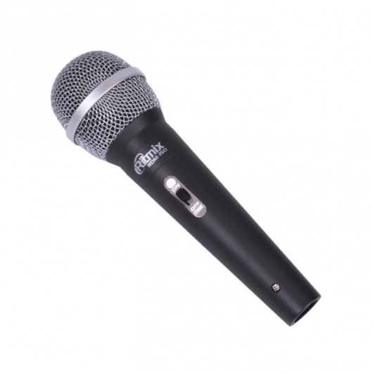 Микрофон Ritmix RDM-150, динамический, черный