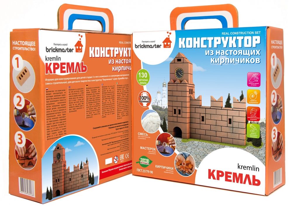 Конструктор BRICKMASTER 208 Кремль (136 деталей)