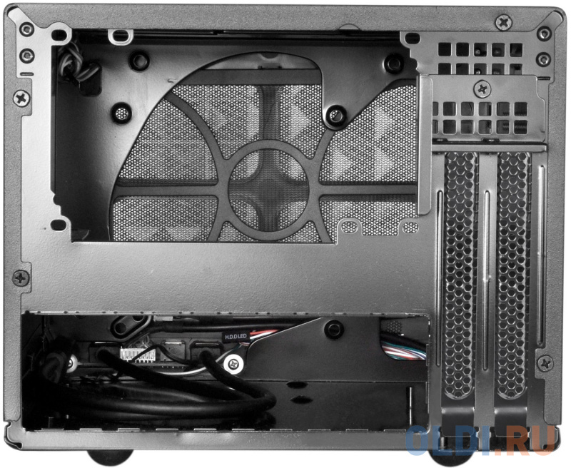 Корпус mini-ITX SilverStone SST-SG13B-Q Без БП чёрный в Москвe