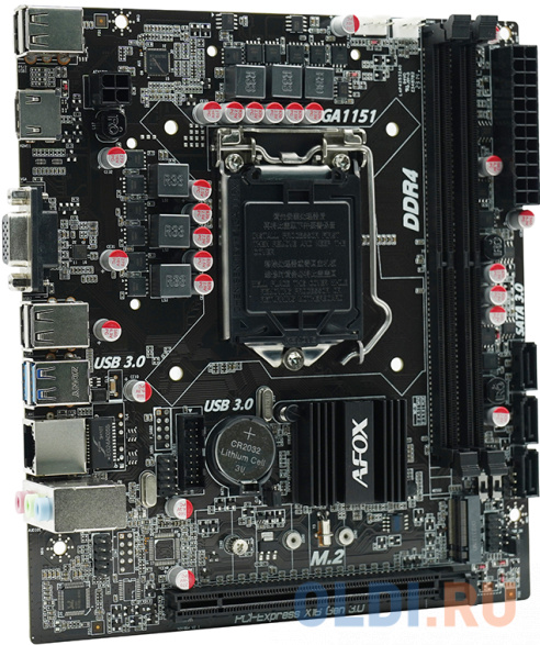 Материнская плата AFOX motherboard intel B250, INTEL Socket 1151, Micro-ATX