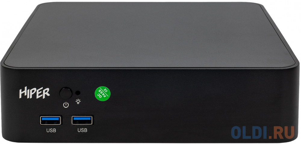 Неттоп Hiper AS8 i5 11400 (2.6) 16Gb SSD512Gb UHDG 730 Windows 10 Professional GbitEth WiFi BT 120W черный (I5114R16N5WPB)