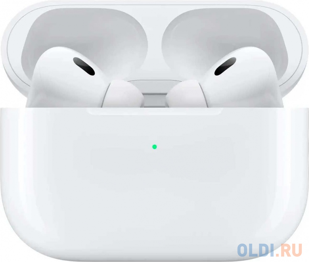 Гарнитура внутриканальные Apple AirPods Pro 2 2023 USB-C A3047/A3048/A2968 белый беспроводные bluetooth в ушной раковине (MTJV3ZA/A) в Москвe