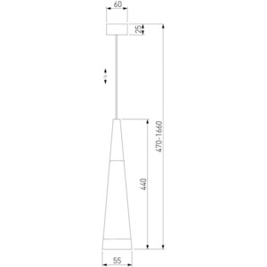 Светильник Elektrostandard Подвесной светодиодный DLR038 7+1W 4200K золото 4690389146343