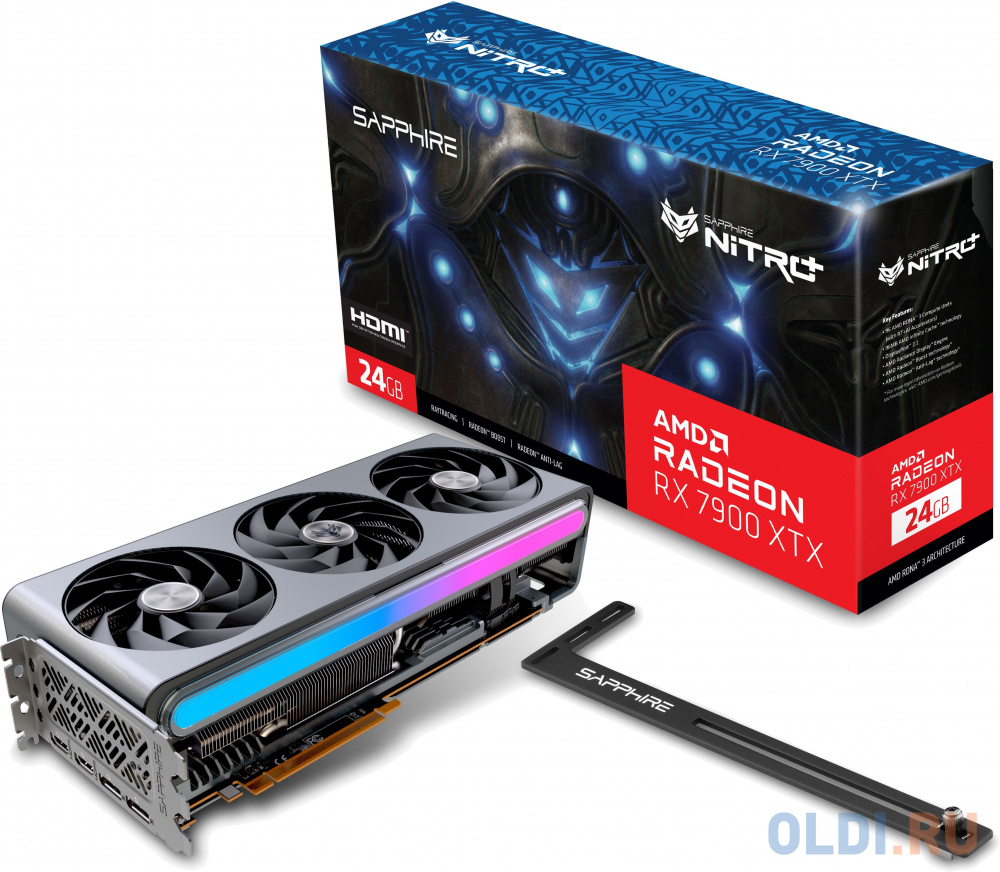 Видеокарта Sapphire Radeon RX 7900 XTX NITRO+ 24576Mb в Москвe