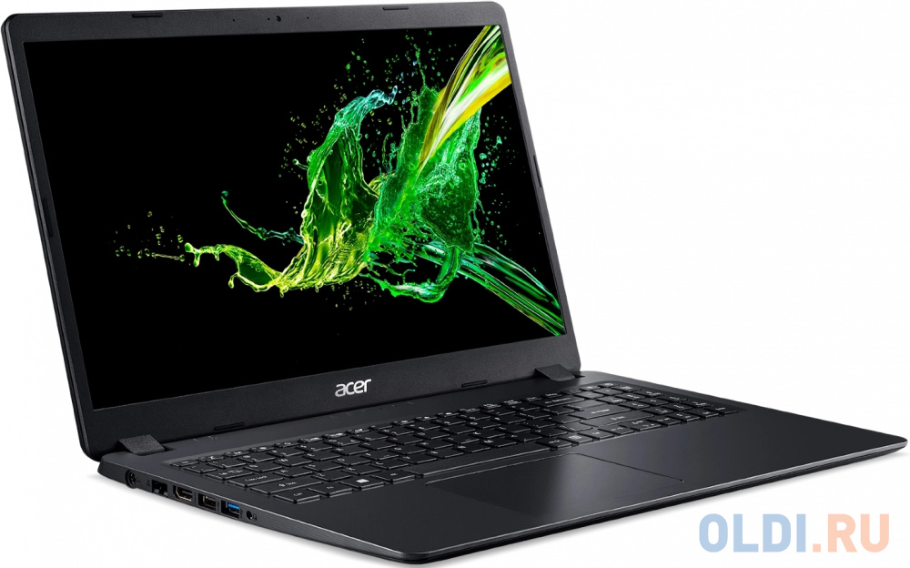 Ноутбук Acer Aspire 3 A315-56-399N 15.6" 1920x1080 Intel Core i3-1005G1 SSD 512 Gb 8Gb Intel UHD Graphics черный DOS NX.HS5ER.02E