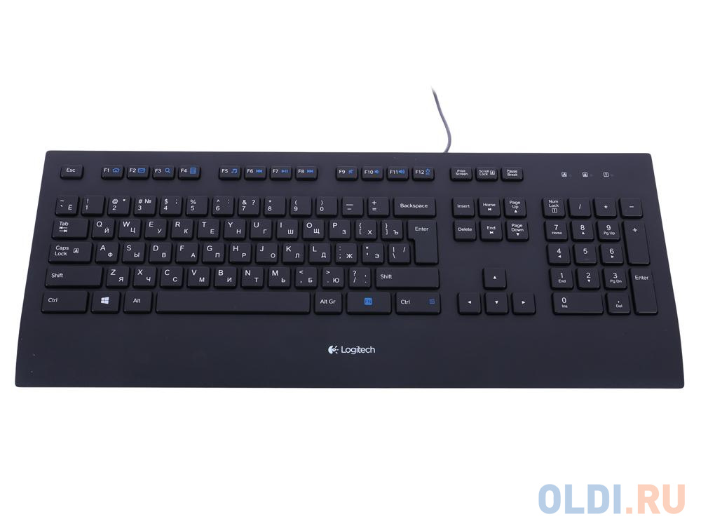 (920-005215) Клавиатура Logitech Keyboard K280E USB Retail-упаковка