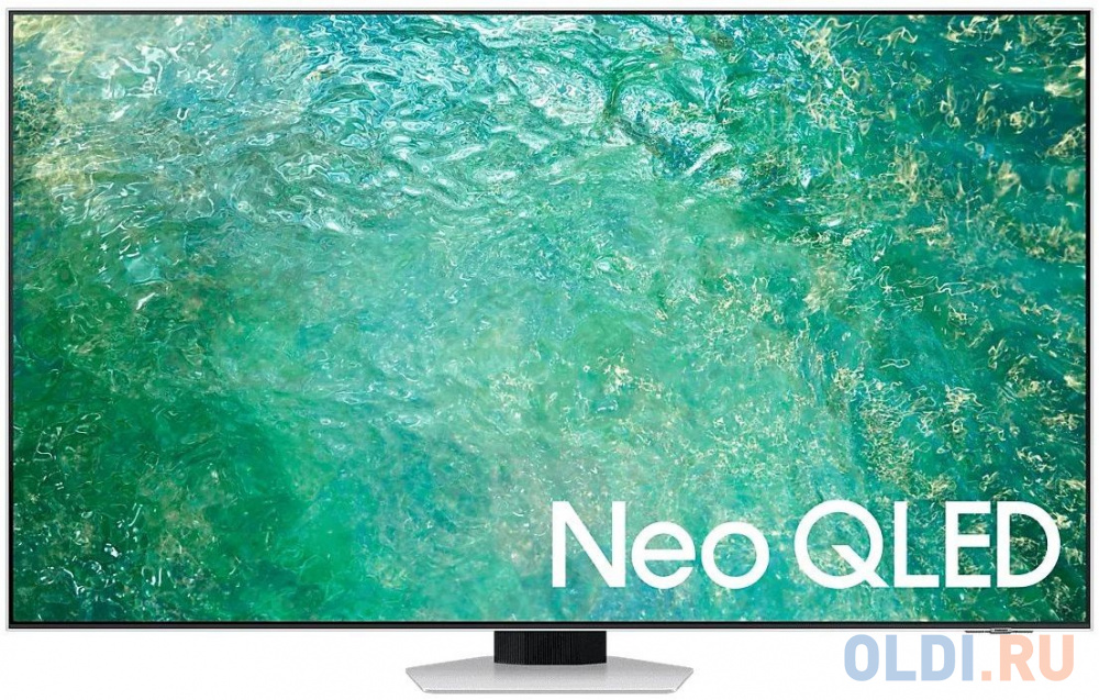 Телевизор QLED Samsung 85" QE85QN85CAUXRU Q яркое серебро 4K Ultra HD 120Hz DVB-T2 DVB-C DVB-S2 USB WiFi Smart TV (RUS)