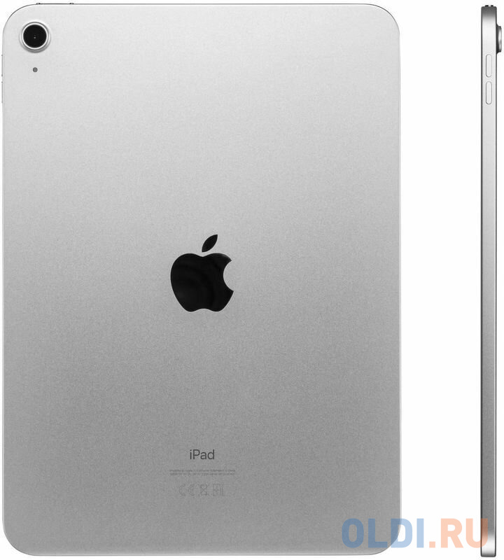 Планшет Apple iPad 2022 10,9" Wi-Fi 64Gb Silver A2696 MPQ03ZP/A 194253387589 в Москвe