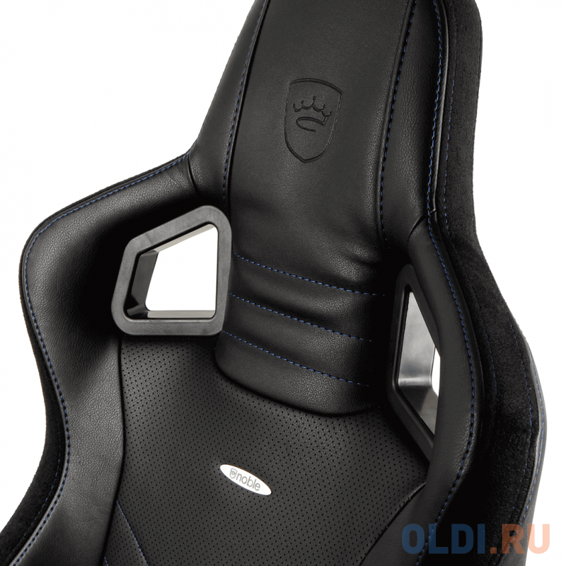 Игровое Кресло Noblechairs EPIC (NBL-PU-BLU-002) PU Leather / black/blue в Москвe