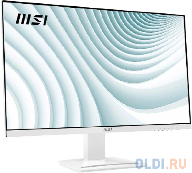 Монитор MSI 27" Pro MP273AW белый IPS LED 16:9 HDMI M/M матовая 1000:1 300cd 178гр/178гр 1920x1080 100Hz VGA DP FHD 3.9кг в Москвe