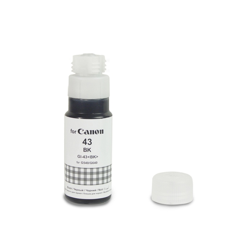 Чернила Revcol Hameleon (схожий с Canon GI-43) 70ml Black Dye 6538