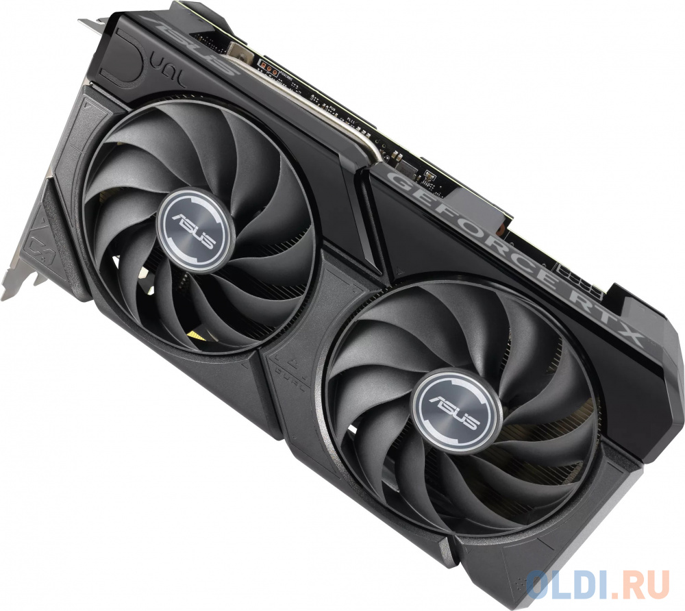 Видеокарта ASUS NVIDIA  GeForce RTX 4060TI DUAL-RTX4060TI-16G-EVO 16ГБ Dual, GDDR6, Ret