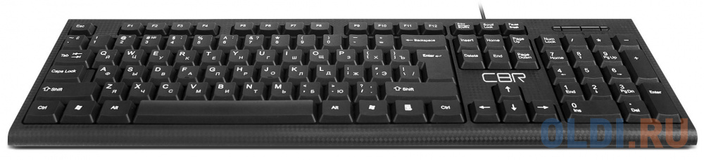 Комплект (клавиатура + мышь) CBR KB SET 711 проводной, USB, длина кабеля 1,8 м; клавиатура: полноразмерная, 104 клавиши; мышь: оптическая, 1200 dpi, 3