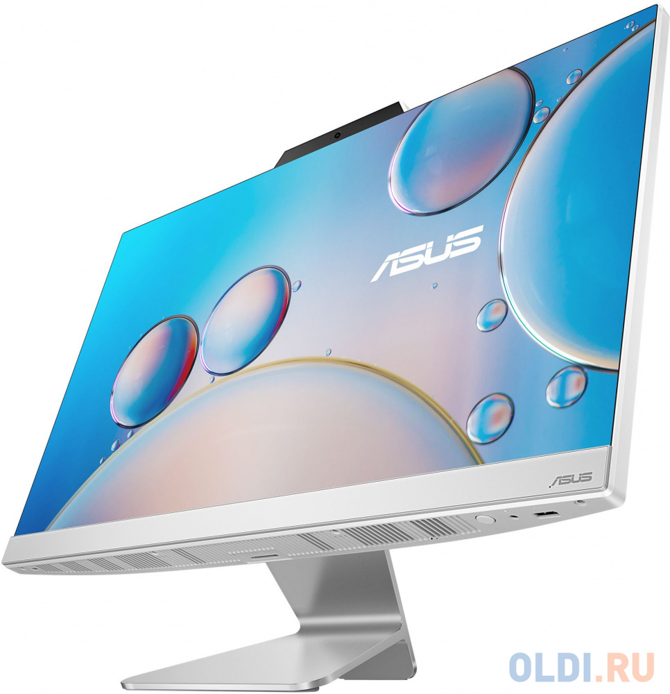 Моноблок Asus A3402WBAK-WA183M 23.8" Full HD i5 1235U (1.3) 16Gb SSD512Gb UHDG CR noOS GbitEth WiFi BT 90W клавиатура мышь Cam белый 1920x1080