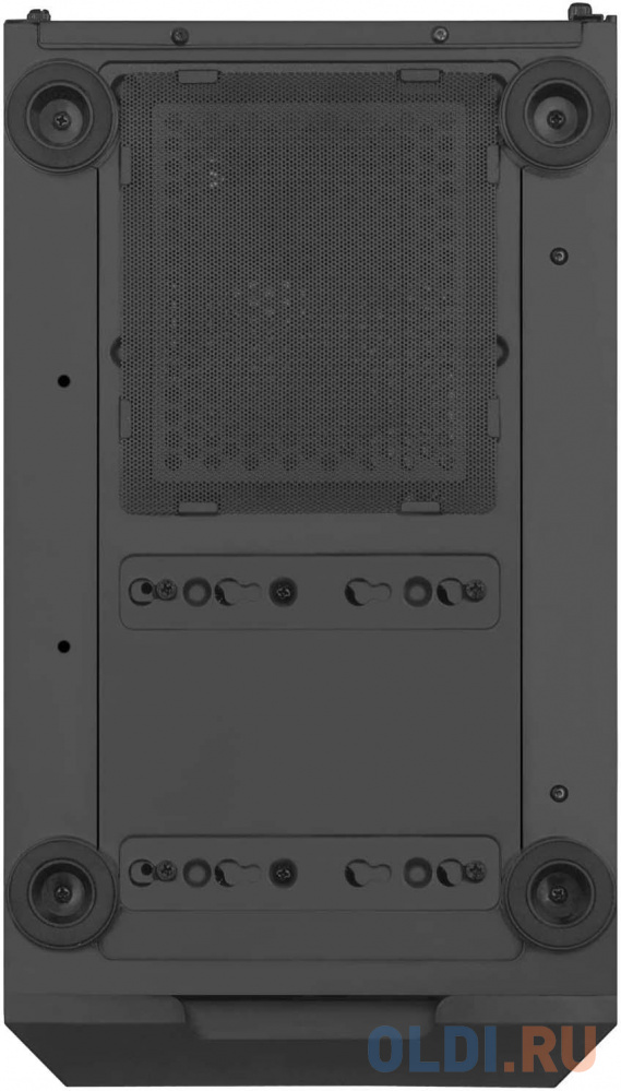 Корпус microATX SilverStone SST-FAH1MB-PRO Без БП чёрный