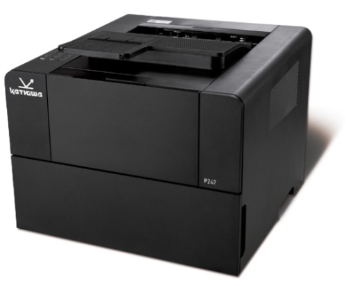 Принтер лазерный Катюша P247, A4, ч/б, 47стр/мин (A4 ч/б), 1200x1200 dpi, дуплекс, сетевой, Wi-Fi, USB (945182)