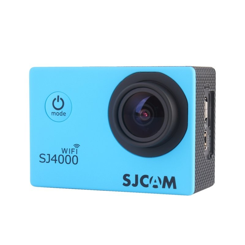 Экшн камера SJCAM SJ4000 Wi-Fi Blue в Москвe