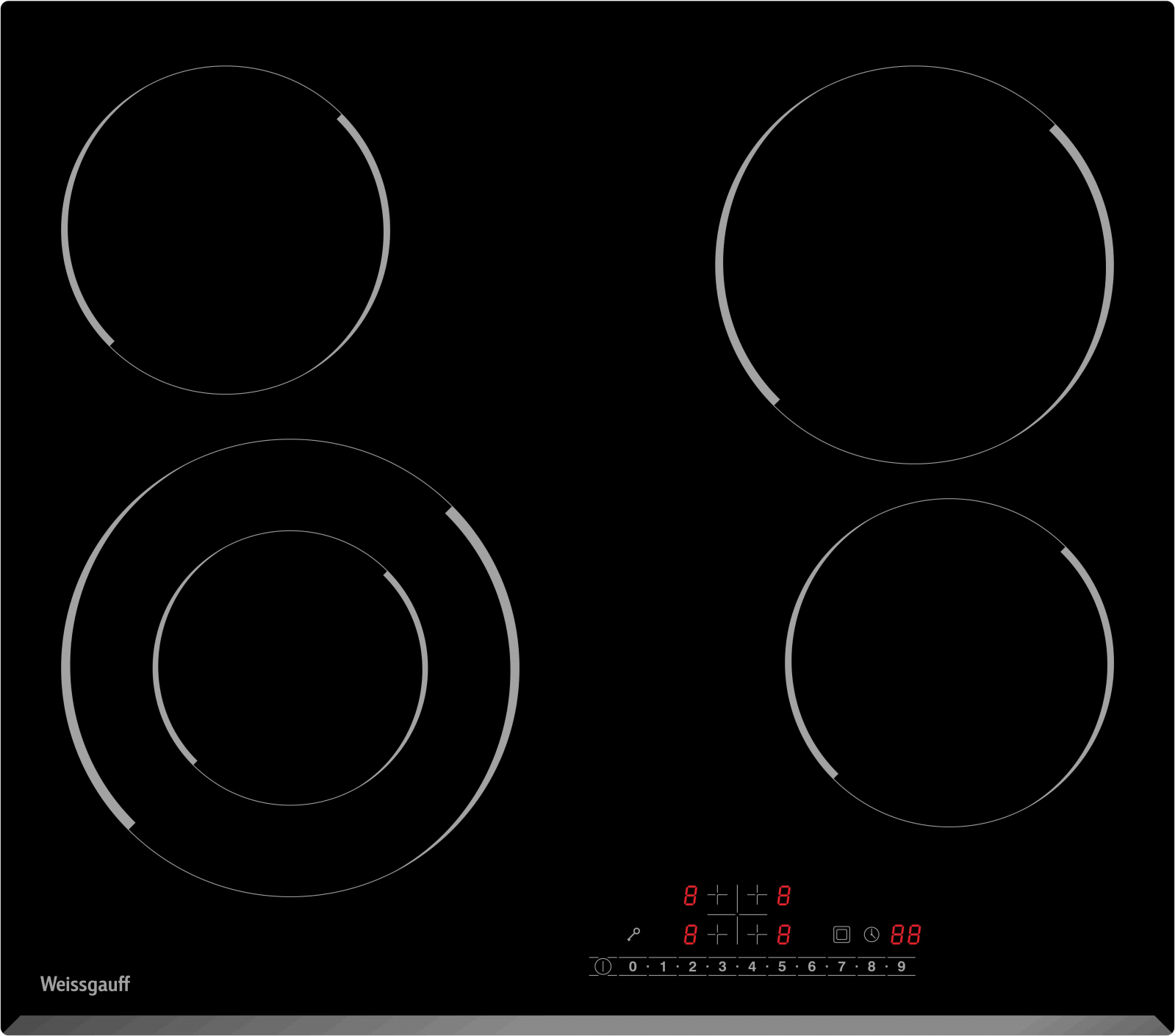 Варочная поверхность Weissgauff HV 641 BS черный