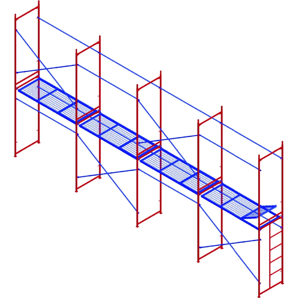 Комплект рамных лесов Мега в Москвe