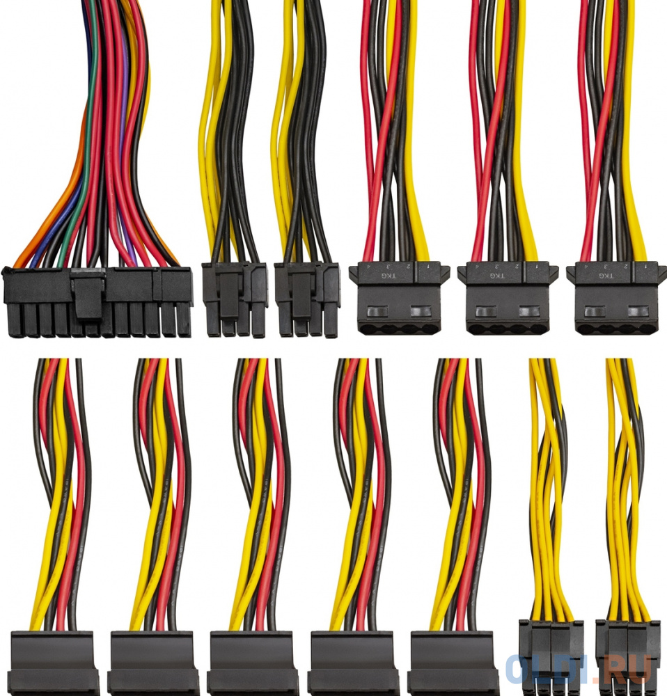 Блок питания 700W ExeGate 700NPXE (ATX, PPFC, SC, 12cm fan, 24pin, (4+4)pin, PCIe, 4xSATA, 3xIDE, FDD, black, кабель 220V с защитой от выдергивания)