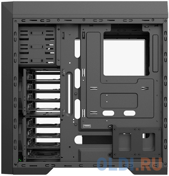 Корпус microATX GameMax Destroyer MB Без БП чёрный