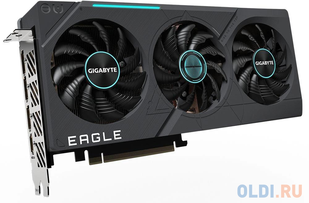 Видеокарта Gigabyte RTX4070Ti SUPER EAGLE 16GB GDDR6X 256bit 3xDP HDMI 3FAN RTL в Москвe