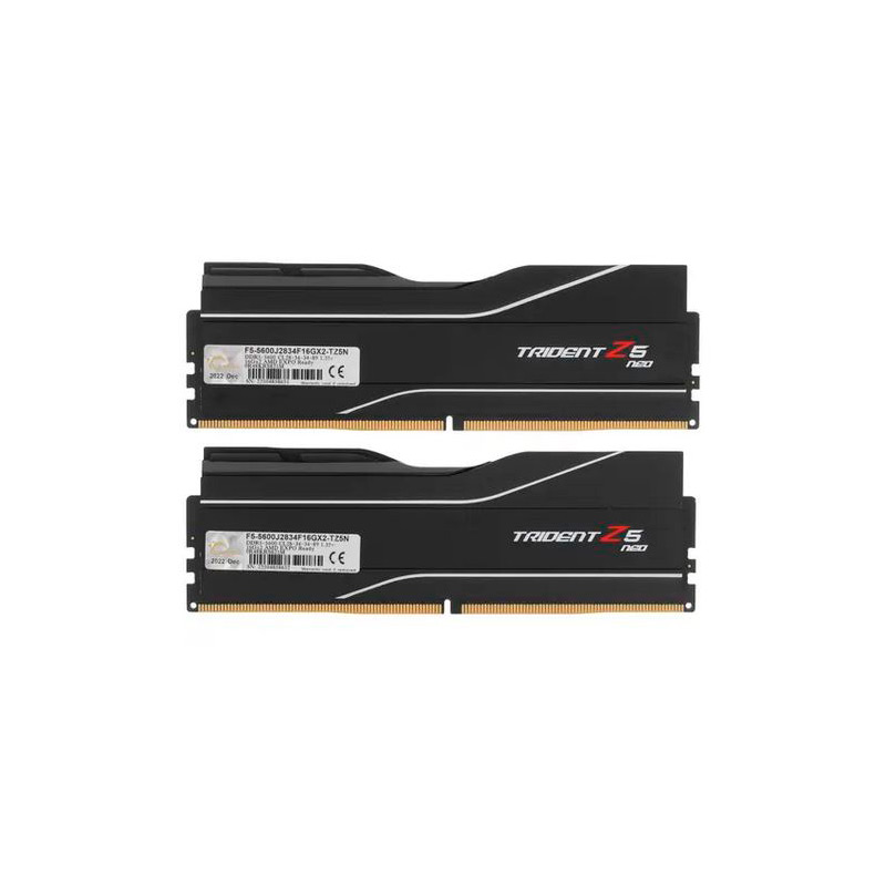 Модуль памяти G.Skill Trident Z5 NEO DDR5 5600MHz PC-48000 CL28 - 32Gb Kit (2x16Gb) F5-5600J2834F16GX2-TZ5N в Москвe