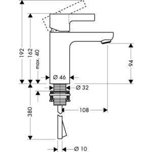 Комплект смесителей Hansgrohe Metris S с душевым гарнитуром, хром (31460000, 31068000, 26275000)