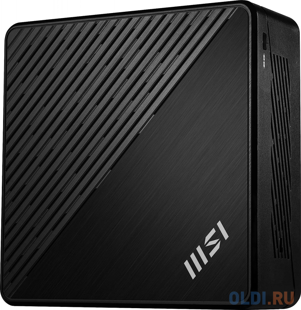 Неттоп MSI Cubi N ADL-019RU slim N100 (0.8) 4Gb SSD128Gb UHDG Windows 11 Professional GbitEth WiFi BT 65W черный (9S6-B0A911-071) в Москвe