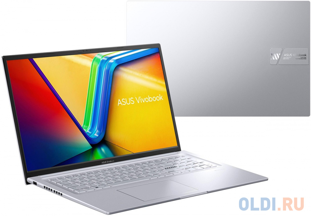 Ноутбук 17.3" IPS FHD ASUS M3704YA-AU071 silver (Ryzen 5 7520U/16Gb/512Gb SSD/VGA int/noOS) (90NB1191-M002Y0)