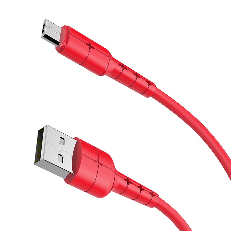 Дата-кабель Hoco X30 Star, USB - MicroUSB, красный (91158) в Москвe