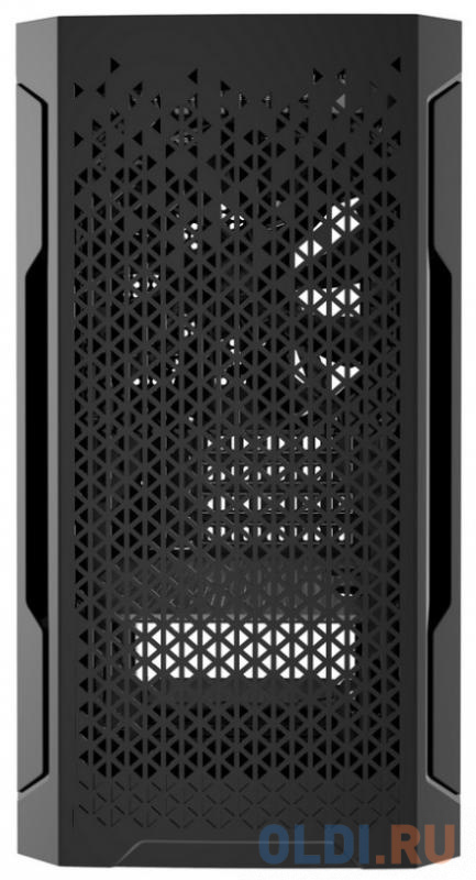 Корпус microATX Powercase CMIMZB-F2SI Без БП чёрный