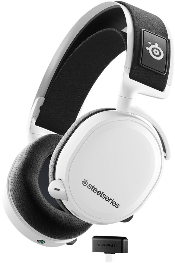 Наушники Steelseries Arctis 7+ белый/черный (61461) в Москвe