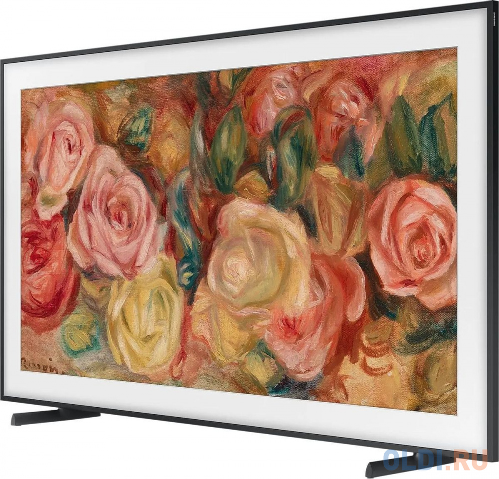 Телевизор QLED Samsung 43" QE43LS03DAUXRU The Frame черный 4K Ultra HD 60Hz DVB-T2 DVB-C DVB-S2 USB WiFi Smart TV