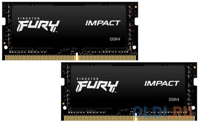 Оперативная память для ноутбука Kingston KF426S15IBK2/16 DIMM 16Gb DDR4 2666 MHz KF426S15IBK2/16