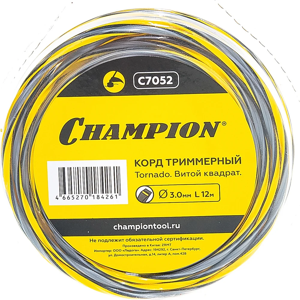 Триммерный корд Champion