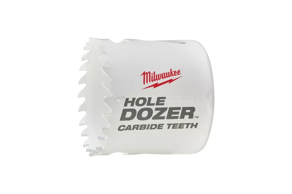 Коронка Milwaukee HOLE DOZER CARBIDE ⌀ 5.1 см, хвостовик: 5/8 дюйма, Bi METALL, керамическая плитка, чугун, нержавейка, алюминий, сталь, композитные материалы (49560720)