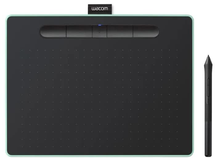 Графический планшет Wacom Intuos M Bluetooth Pistachio (CTL-6100WLE-N)