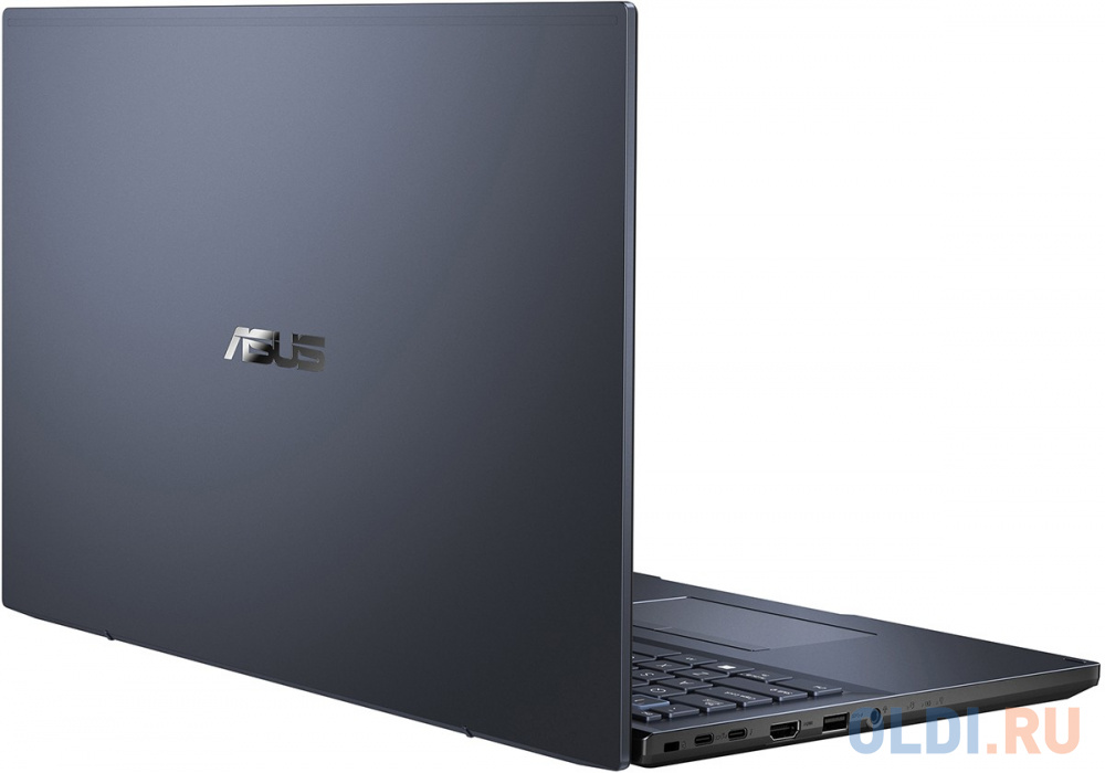 Ноутбук ASUS B2502CVA-BQ0182 15.6"/FHD/WV/250N/60Hz/i7-1360P/16GB/SSD512GB/Intel Iris Xe/FingerPrint/Backlit/DOS/Star Black (90NX06F1-M006B0