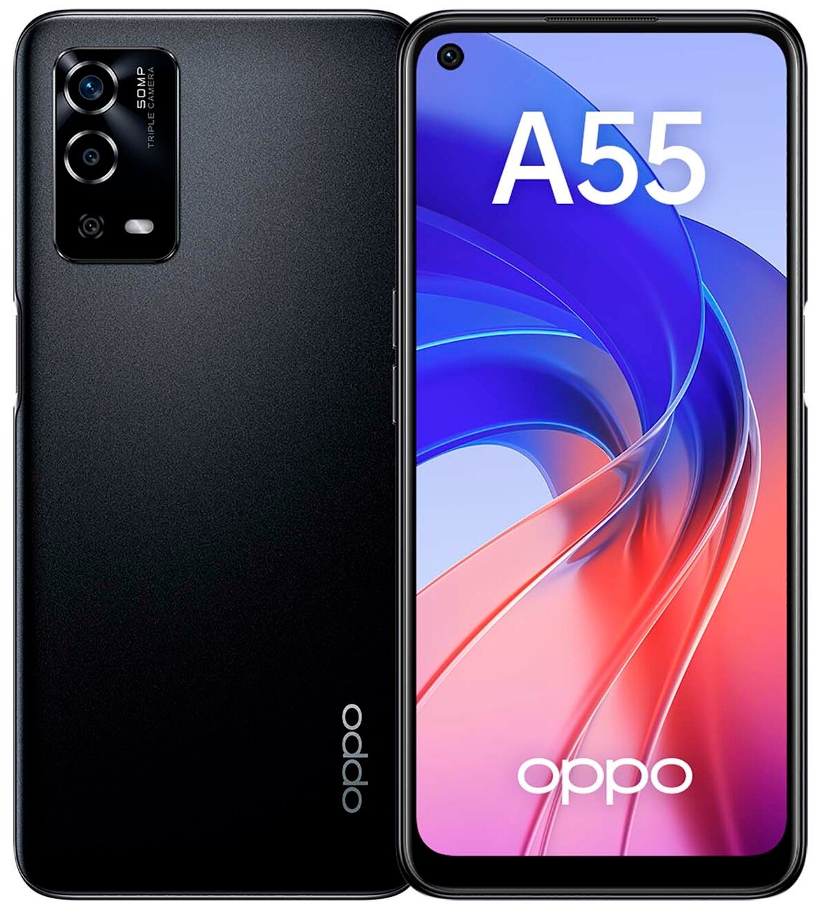 Смартфон Oppo A55 4/128Gb Black