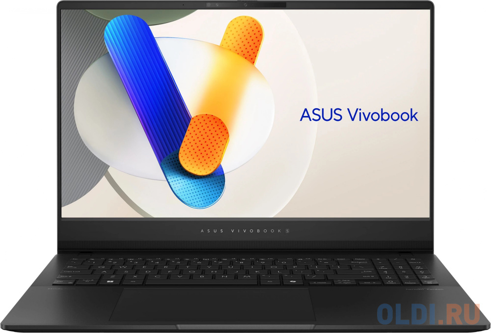 Ноутбук Asus Vivobook S 15 OLED S5506MA-MA066W Core Ultra 5 125H 16Gb SSD1Tb Intel Arc 15.6" OLED 3K (2880x1620) Windows 11 Home black WiFi BT Ca