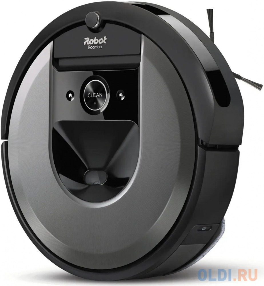 Робот-пылесос iRobot Roomba Combo  i8+, 55Вт, черный графит/черный [i857040plus_rnd]