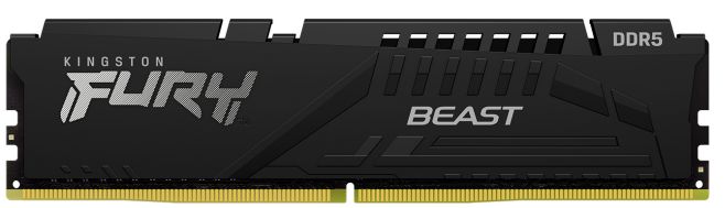 Память оперативная DDR5 Kingston FURY Beast Black XMP CL40 64Gb PC41600, 5200Mhz, (KF552C40BBK2-64)