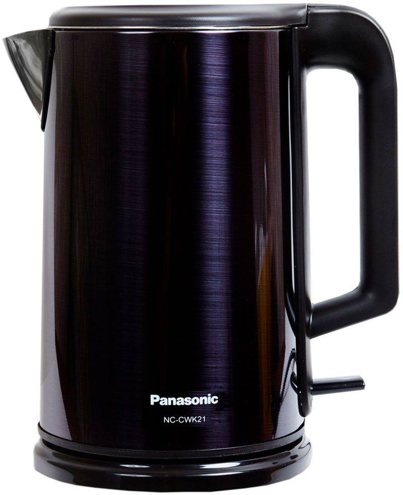 Чайник электрический Panasonic NC-CWK21 черный, нержавеющая сталь