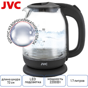 Чайник электрический JVC JK-KE1510 grey